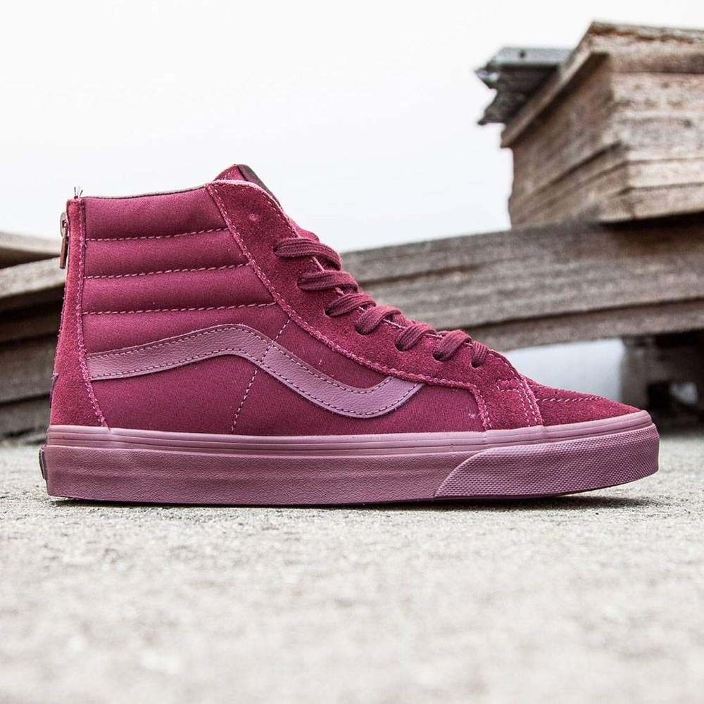 Sk8-Hi reissued Vans high tops.